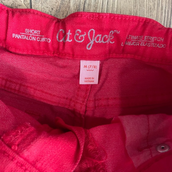 Girls Cat and Jack shorts, size 7/8 - Picture 4 of 5